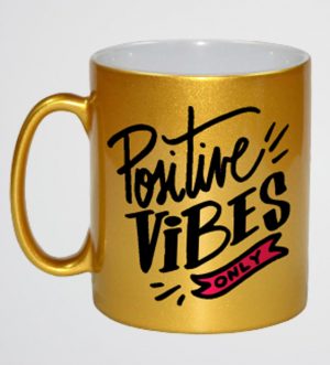 Personalized Ceramic Gold Colour Mug