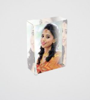 Personalized Small Square Photo Frame (L8 x H6 x W2)